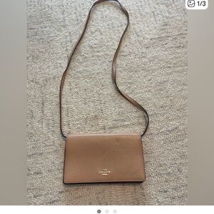Coach Brown Leather Crossbody Bag